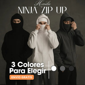 Hoodie Ninja Zip Up