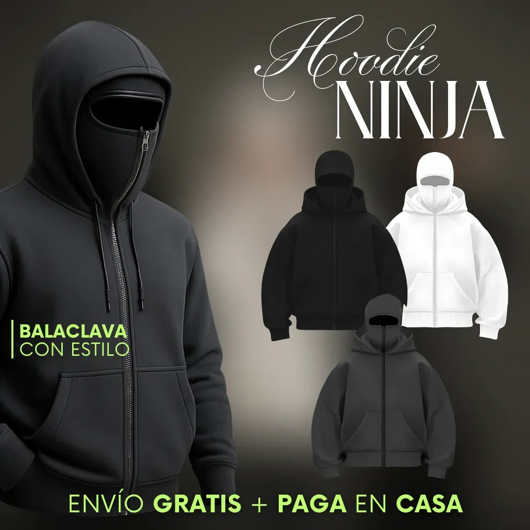 Hoodie Ninja Zip Up